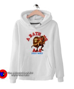 Cheap BAPE x Jurassic World Raptor Unisex Hoodie