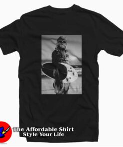 Chewbacca Surfing Star Wars Vintage Surf T-shirt