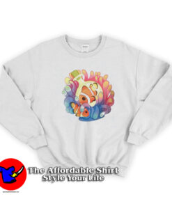 Cute Nemo Clownfish Graphic Unisex Adult Sweatshirt