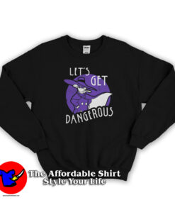 Disney Darkwing Duck Let's Get Dangerous Sweatshirt