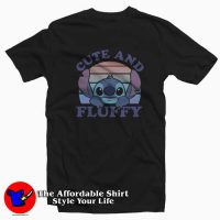 Disney Lilo Stitch And Fluffy Funny Unisex T-shirt