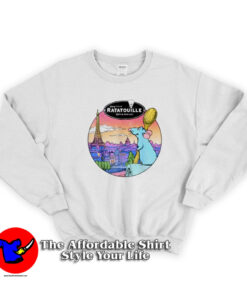Disney Pixar Ratatouille Over Look Paris Unisex Sweatshirt