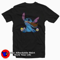 Disney Stitch Happy Easter Day FUnny Unisex T-shirt
