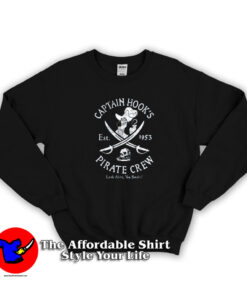Disney Villains Captain Hook Pirate Crew Unisex Sweatshirt