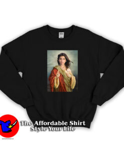 Dua Lipa Funny Mashup Jesus Parody Unisex Sweatshirt