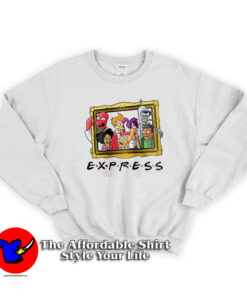 Friends Express Futurama Planet Express Fry Sweatshirt