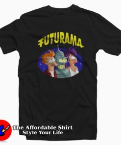 Futurama Cartoon TV Series Logo Unisex Tsihrt