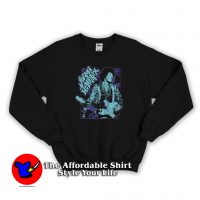 Jimi Hendrix Ornate Guitar Vintage Unisex Sweatshirt