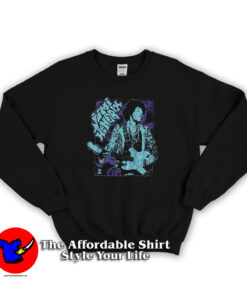 Jimi Hendrix Ornate Guitar Vintage Unisex Sweatshirt