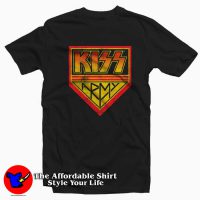 KISS Army Shield Vintage Album Cover Unisex T-shirt