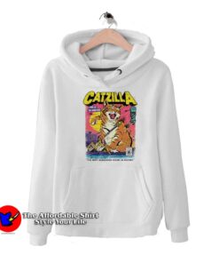 King Off The Monsters Catzilla Retro Unisex Hoodie
