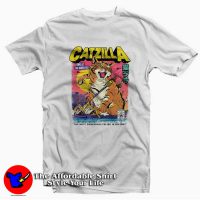 King Off The Monsters Catzilla Retro Unisex T-shirt