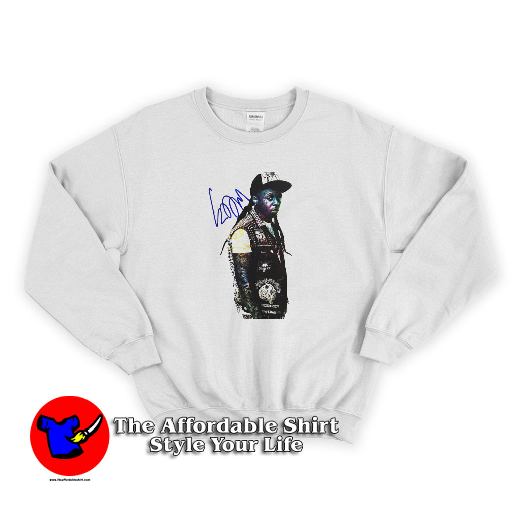 Lil Wayne Photo with Signature Special Vintage Sweatshirt 510x510 image Lil Wayne Photo with Signature Special Vintage Sweatshirt 510x510 Lil Wayne Photo with Signature Special Vintage Sweatshirt On Sale