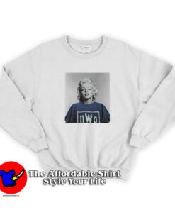Marilyn Monroe Norma Jeane Wearing NWO Sweatshirt