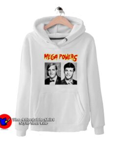 Mega Powers Hulk Hogan & Man Randy Vintage Hoodie