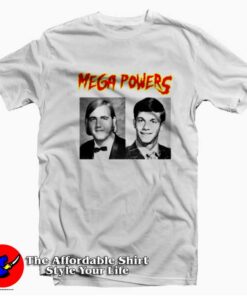 Mega Powers Hulk Hogan & Man Randy Vintage T-shirt