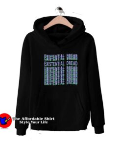 Neon Existential Dread Retrowave Aesthetic Hoodie