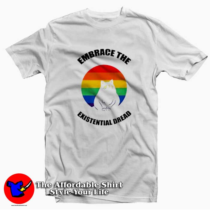 Rainbow Cat Embrace The Existential Dread T Shirt 510x510 image Rainbow Cat Embrace The Existential Dread T Shirt 510x510 Rainbow Cat Embrace The Existential Dread T shirt On Sale