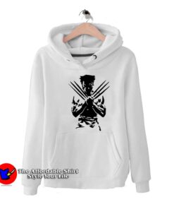 Silhouette Logan Wolverine Xmen Marvel Hoodie