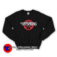The Offspring Skull Flame Vintage Unisex Sweatshirt