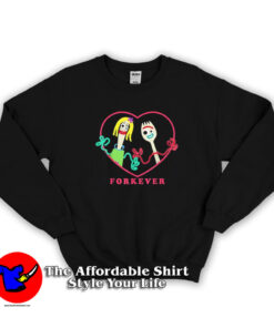Toy Story Forky and Girlfriend Forkever Valentine Sweatshirt