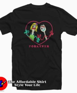 Toy Story Forky and Girlfriend Forkever Valentine T-shirt