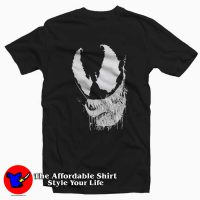 Venom Black & White We Are Venom Face T-shirt