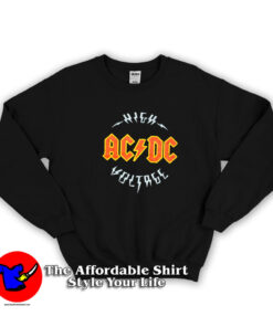 Vintage ACDC High Voltage Unisex Sweatshirt