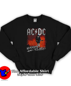 Vintage ACDC Highway To Hell Graphic Sweatshirt