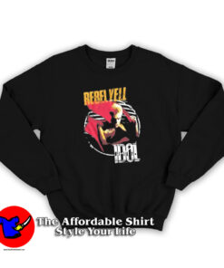 Vintage Billy Idol Rebel Yell Album Cover Sweatshirt