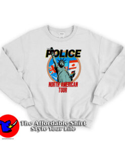 Vintage The Police North American Tour 1983 Sweatshirt
