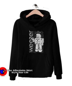 Weezer Robot 90s Vintage Retro Unisex Hoodie