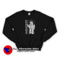 Weezer Robot 90s Vintage Retro Unisex Sweatshirt