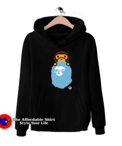 A Bathing Ape Double Head Monkey Camo Hoodie