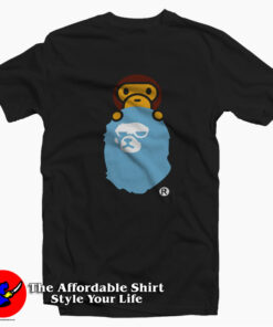 A Bathing Ape Double Head Monkey Camo T-shirt