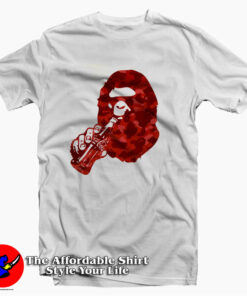 A Bathing Big Head Ape Coca Cola Unisex T-shirt