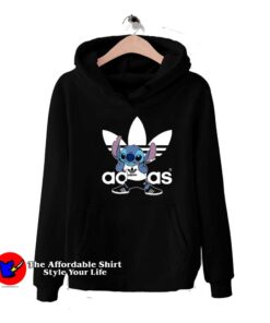 Adidas Sporty Lilo And Stitch Parody Unisex Hoodie