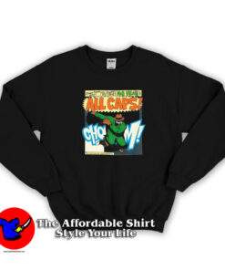 All Caps MF Doom Madvillain Hip Hop Sweatshirt