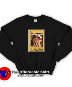 Bad Bunny El Playboy Loteria Vintage Unisex Sweatshirt