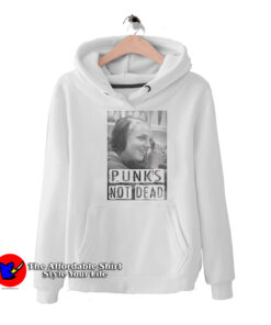 Britney Spears Shaved Head Punks Not Dead Hoodie