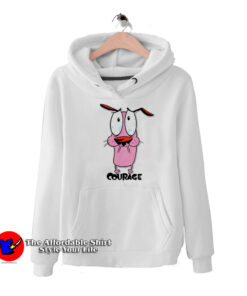 Courage the cowardly Dog Vintage Unisex Hoodie
