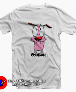 Courage the cowardly Dog Vintage Unisex T-shirt