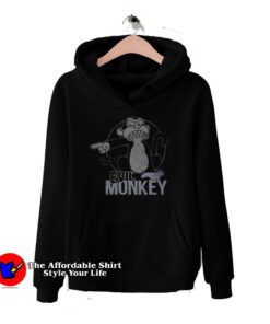 Funny Family Evil Monkey Graphic Unisex Hoodie