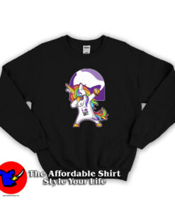 Funny Unicorn Dabbing With Taco Bell Unisex Sweatshirt