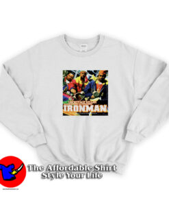 Ghostface Killah Ironman Rap Hip-Hop Graphic Sweatshirt