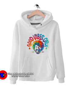 Good Vibes Only Bob Ross Vintage Unisex Hoodie