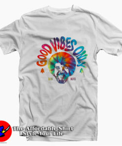 Good Vibes Only Bob Ross Vintage Unisex T-shirt
