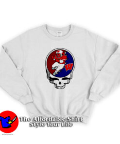 Grateful Dead Wisconsin Badgers Youth Kid Sweatshirt