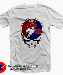 Grateful Dead Wisconsin Badgers Youth Kid T-shirt