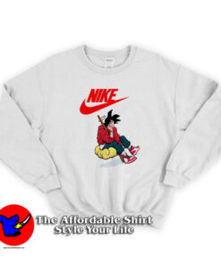 Hypebeast Dragon Ball z Nike Goku Unisex Sweatshirt